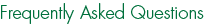 Frequently Asked Questions