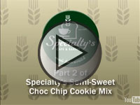 Specialty's Semi-Sweet Choc Chip Cookie Mix (Part 2)