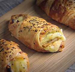 Roasted Turkey w/ Smoked Gouda Croissant
