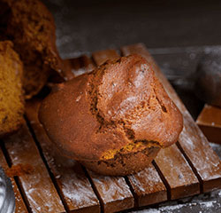 Pumpkin Walnut Muffin