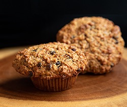 Carrot Ginger Bran Muffin