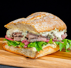 Beef and Blue Boxed Lunch