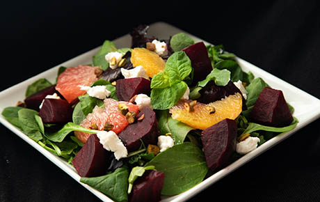 Roasted Beet with Goat Cheese 