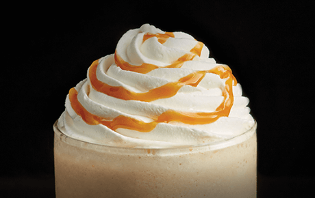 Coffee Free Caramel Frappe 